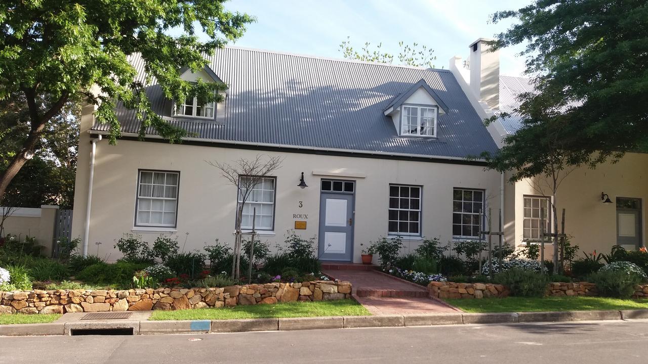 3 On Roux Bed & Breakfast Franschhoek Bagian luar foto